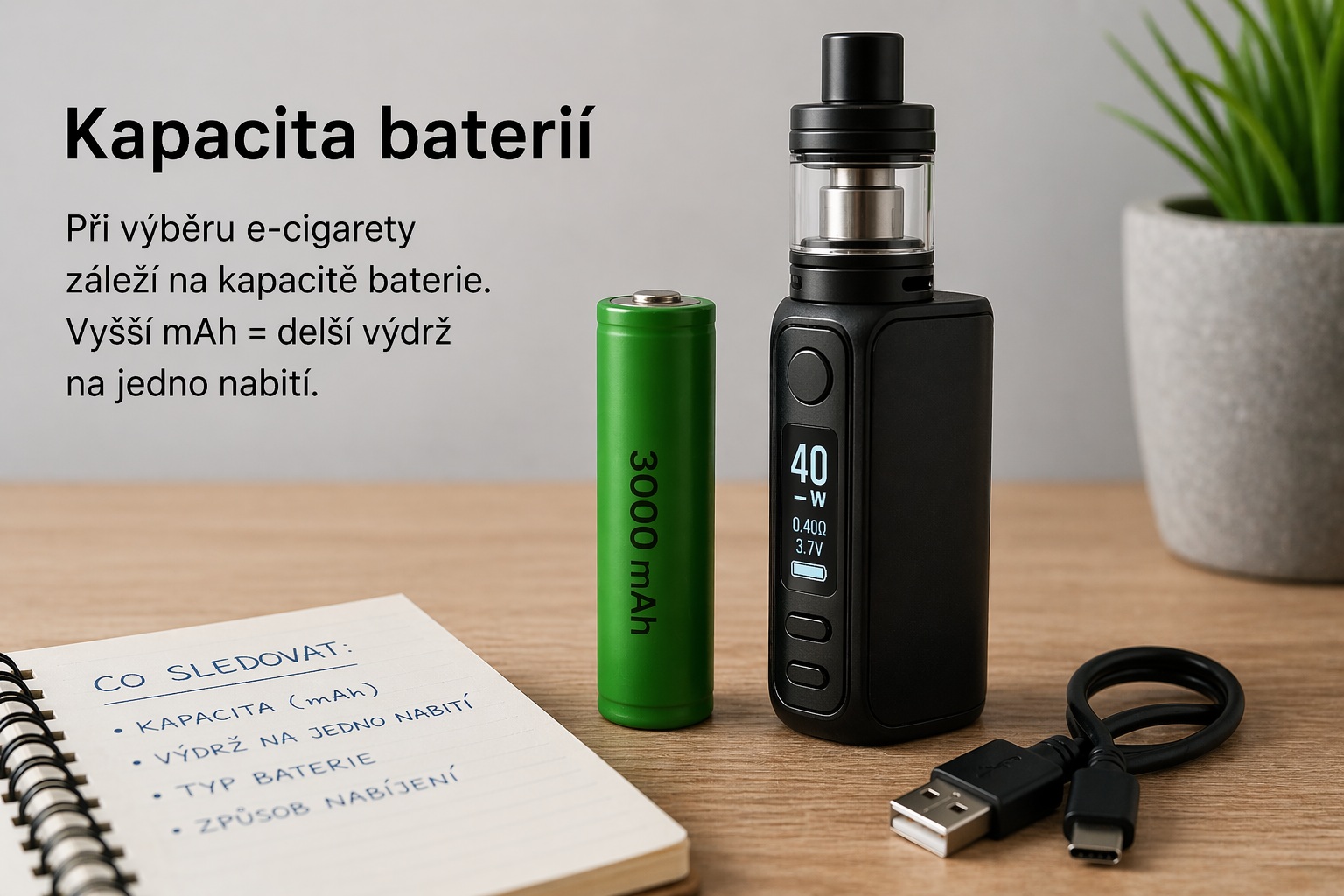 Kapacita baterií